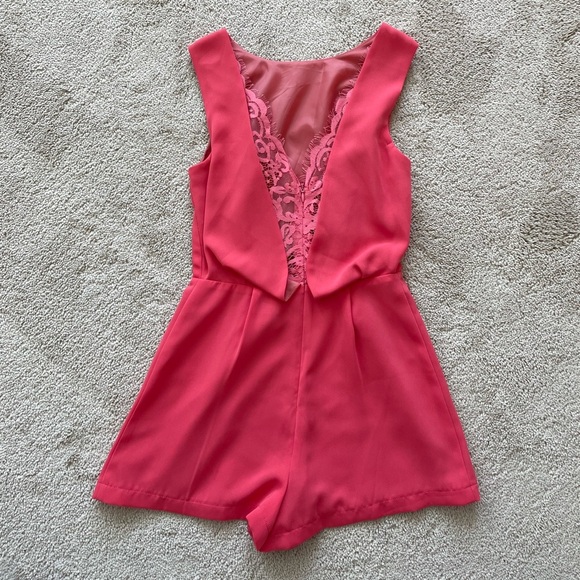 Topshop lace back rompers 2 - Picture 2 of 5